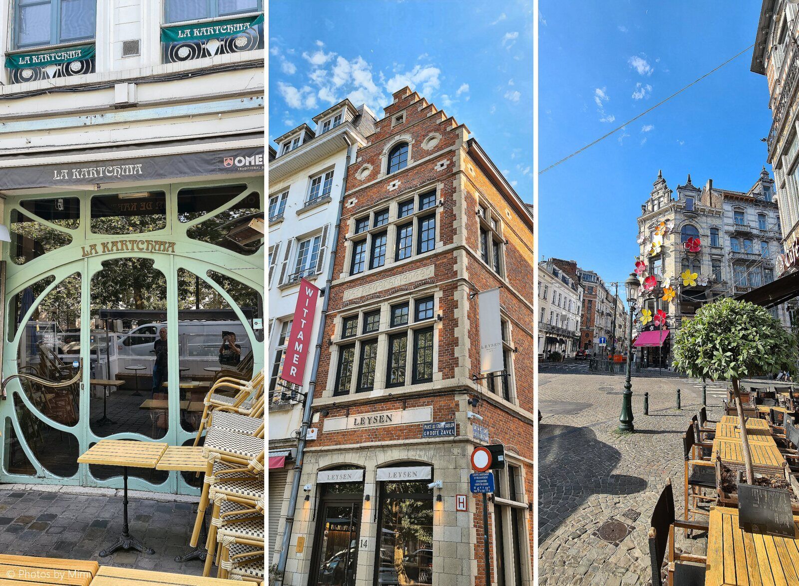 Balade à Bruxelles .. jusqu'au marché du jeu de balles