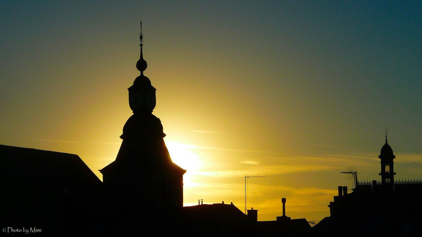 Balade .. au coucher du soleil
