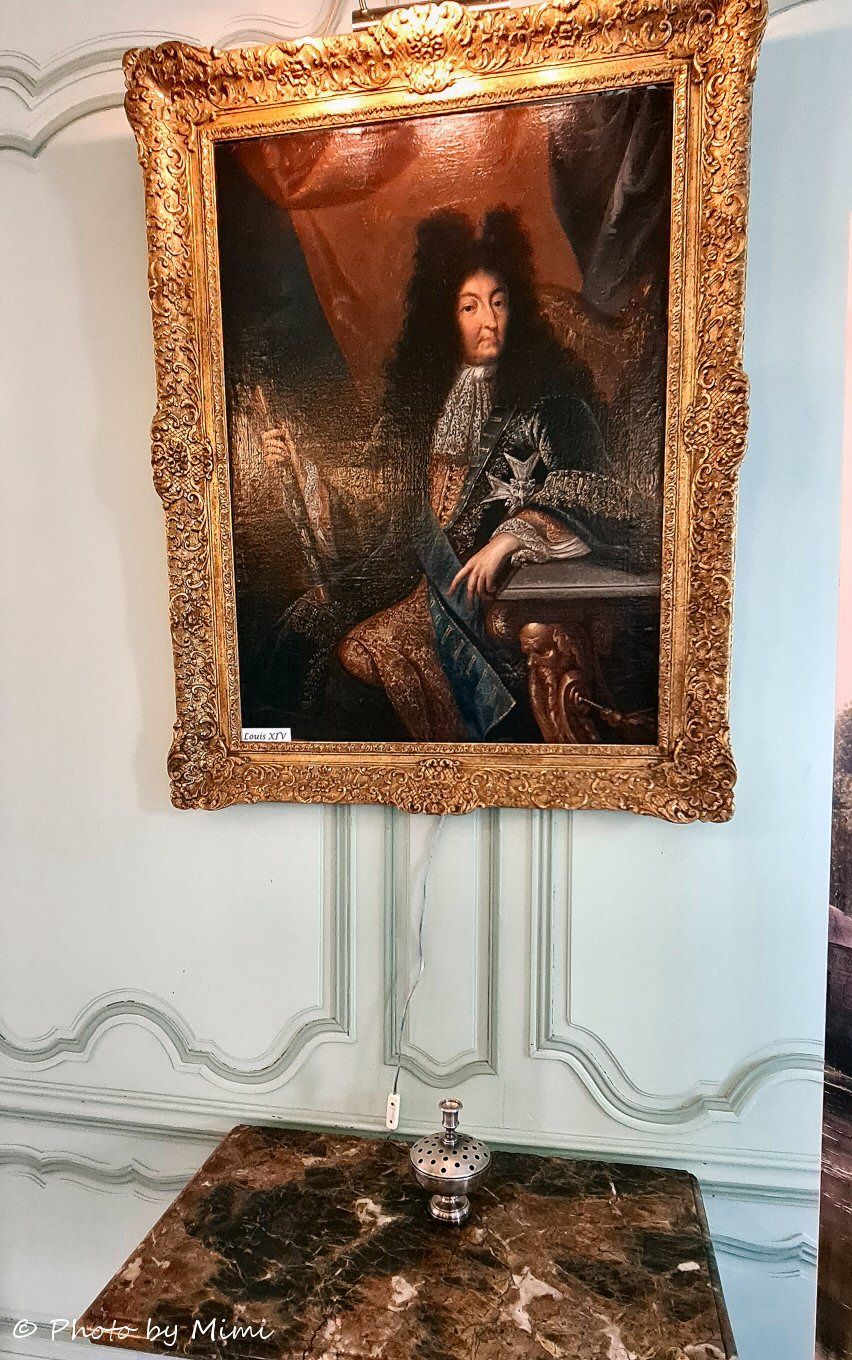 Et son portrait, conservé dans les salons