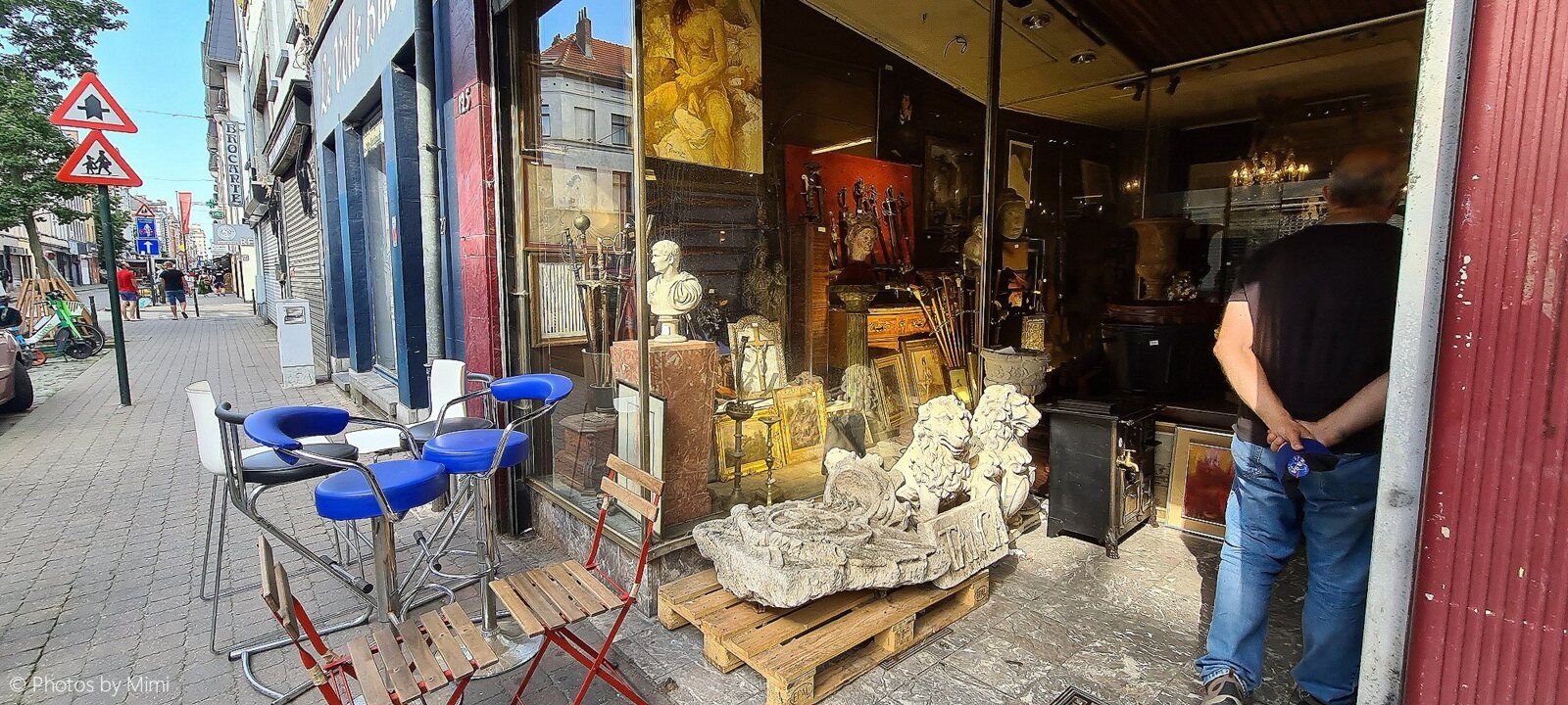 Balade à Bruxelles .. jusqu'au marché du jeu de balles