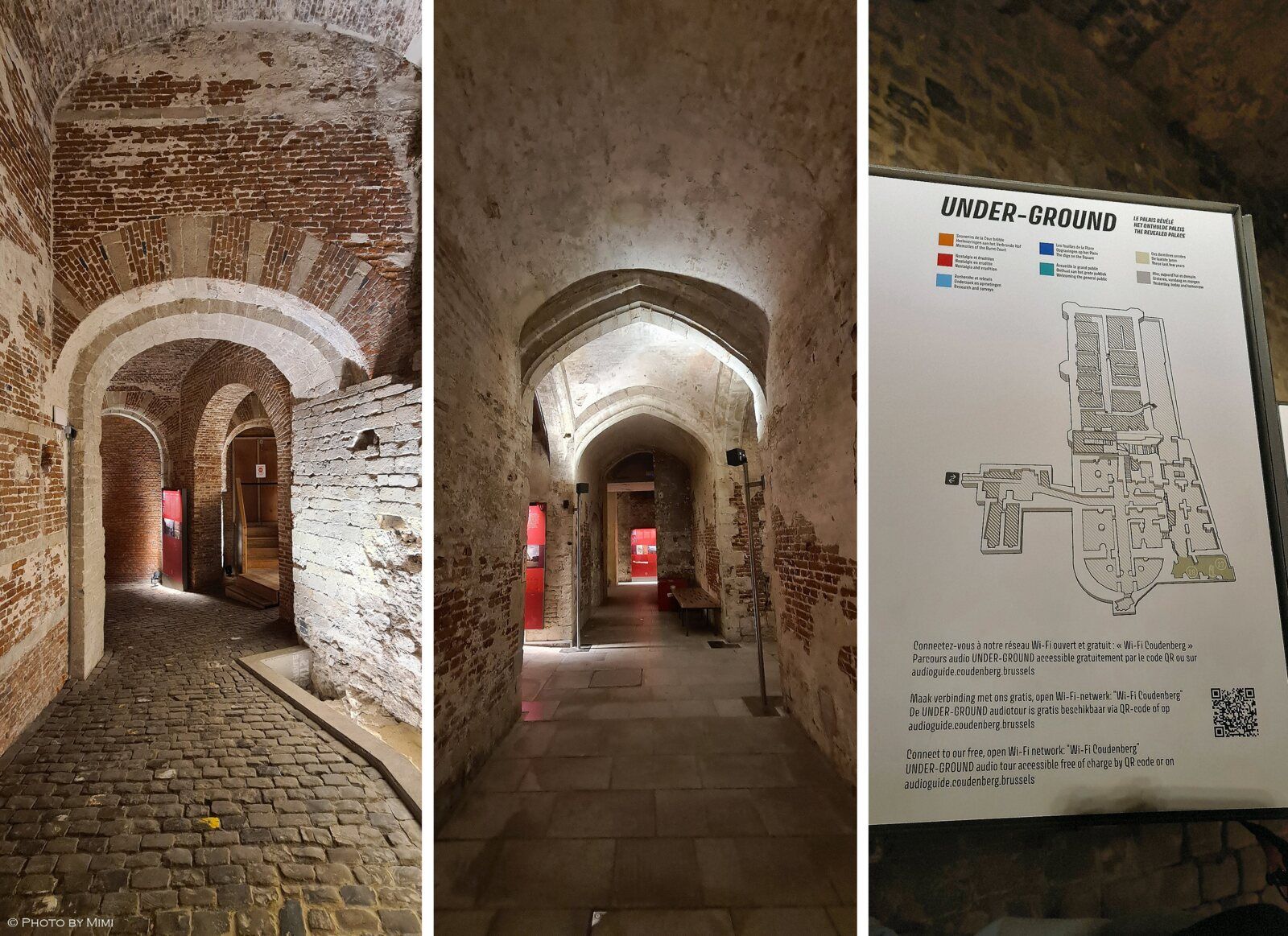 Visite .. du Palais du Coudenberg