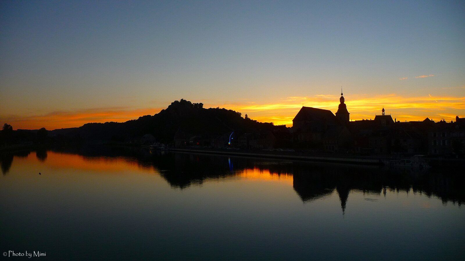 Balade .. au coucher du soleil