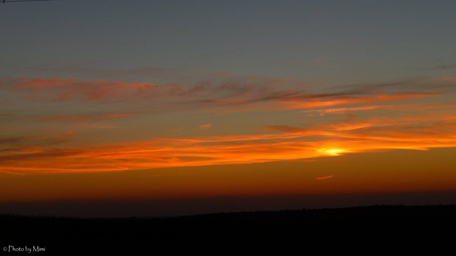 Balade .. au coucher du soleil