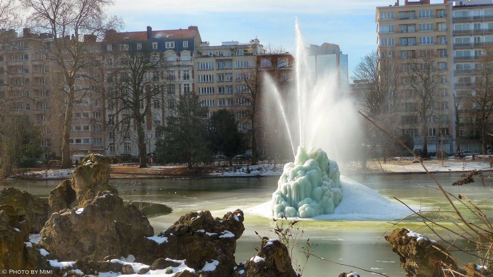 Balade .. l'hiver au quartier des squares
