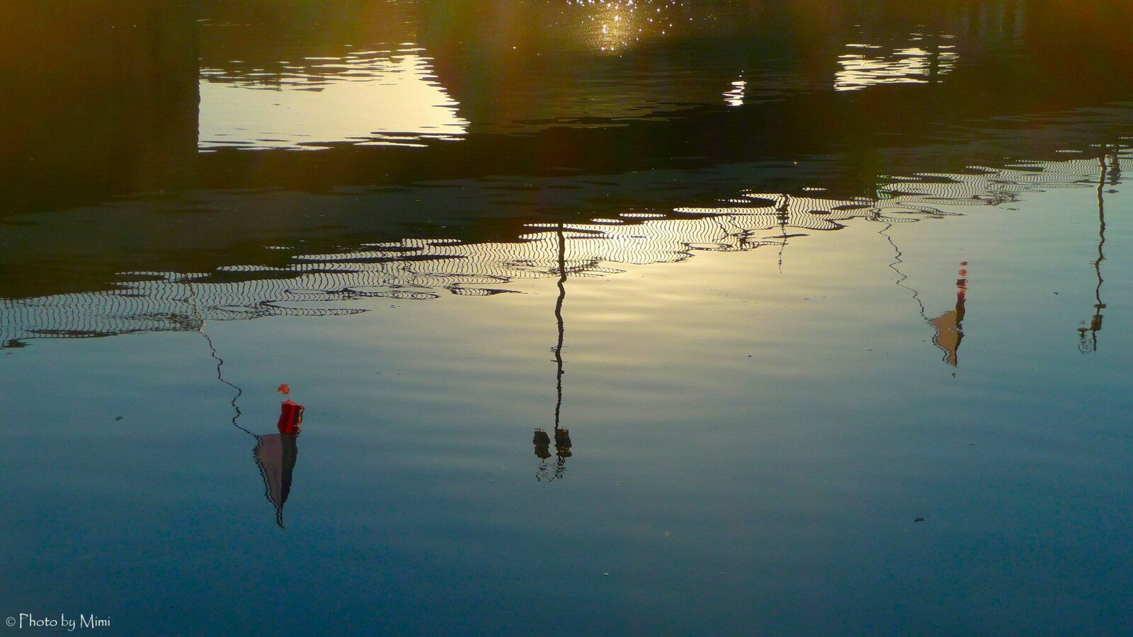 Balade .. au coucher du soleil