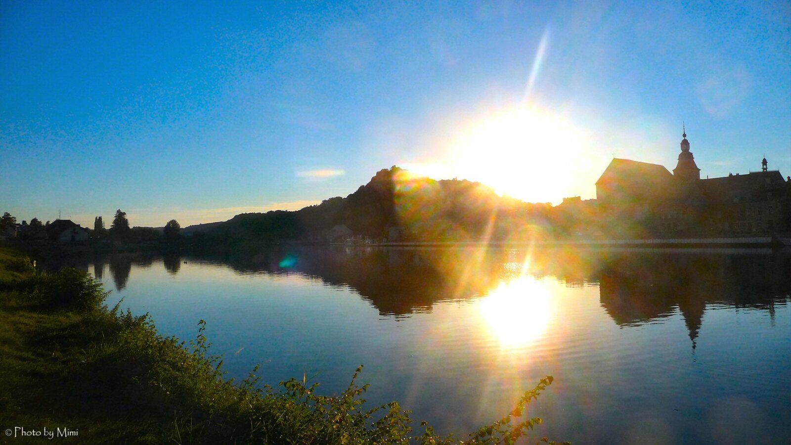 Balade .. au coucher du soleil