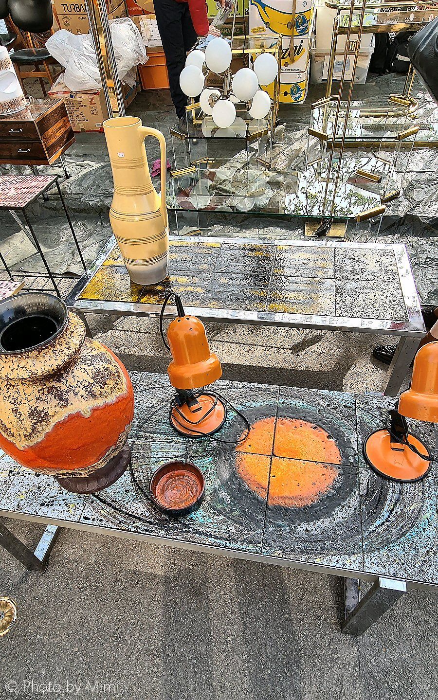 Balade à .. La brocante aux étangs d'Ixelles