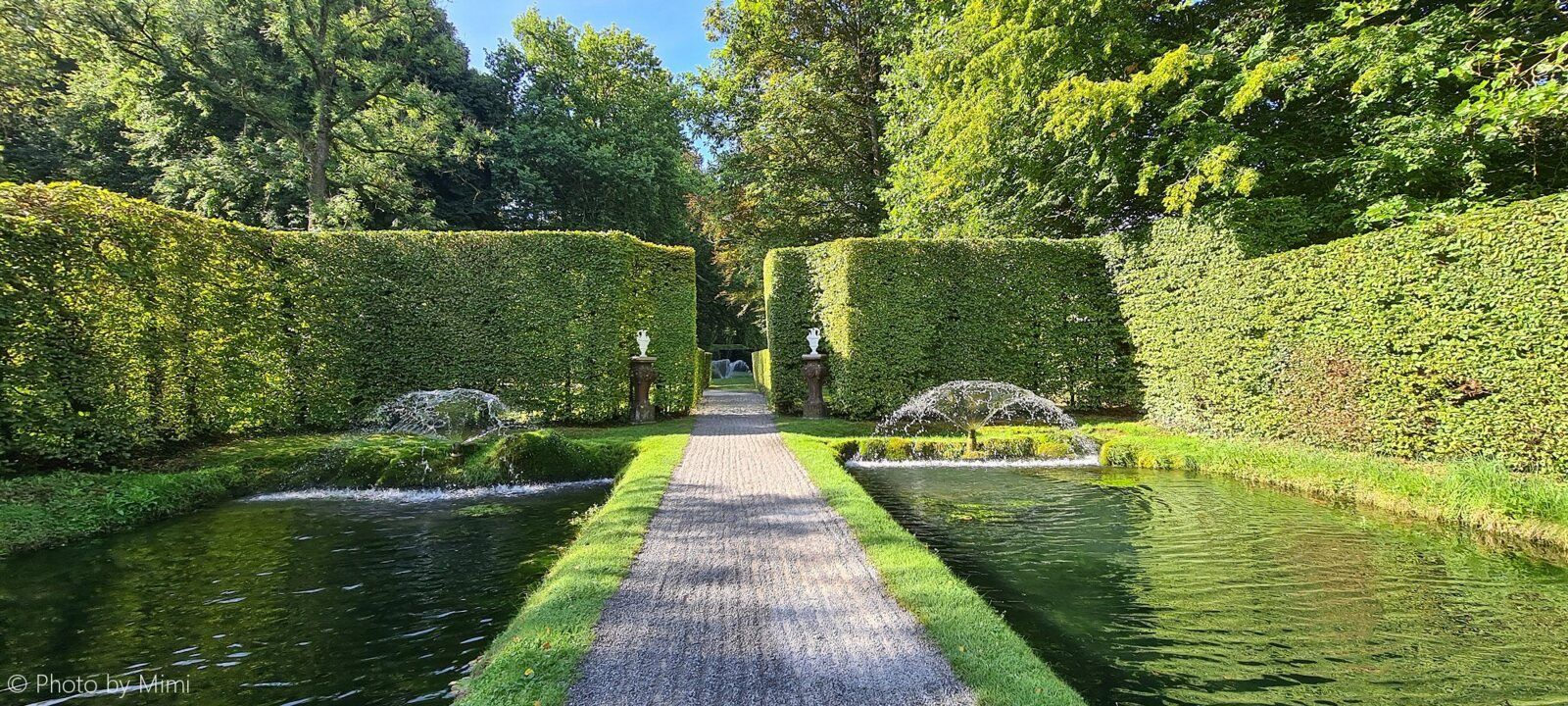 Balade aux .. Jardins d'eau d'Annevoie