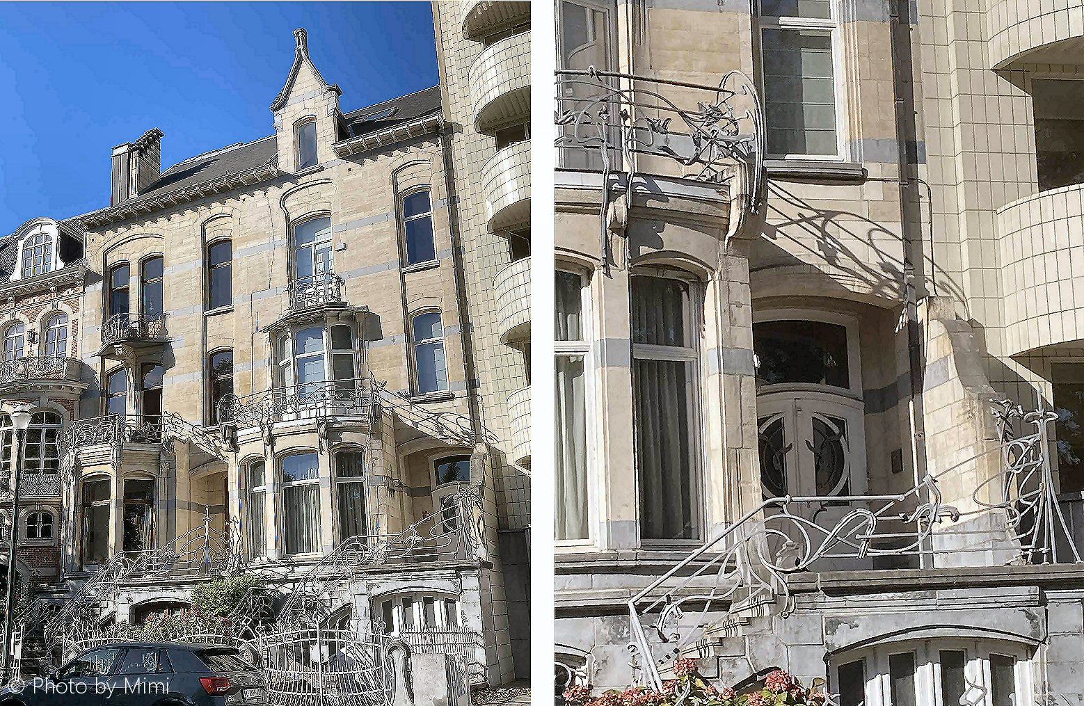 Une magnifique façade Art Nouveau