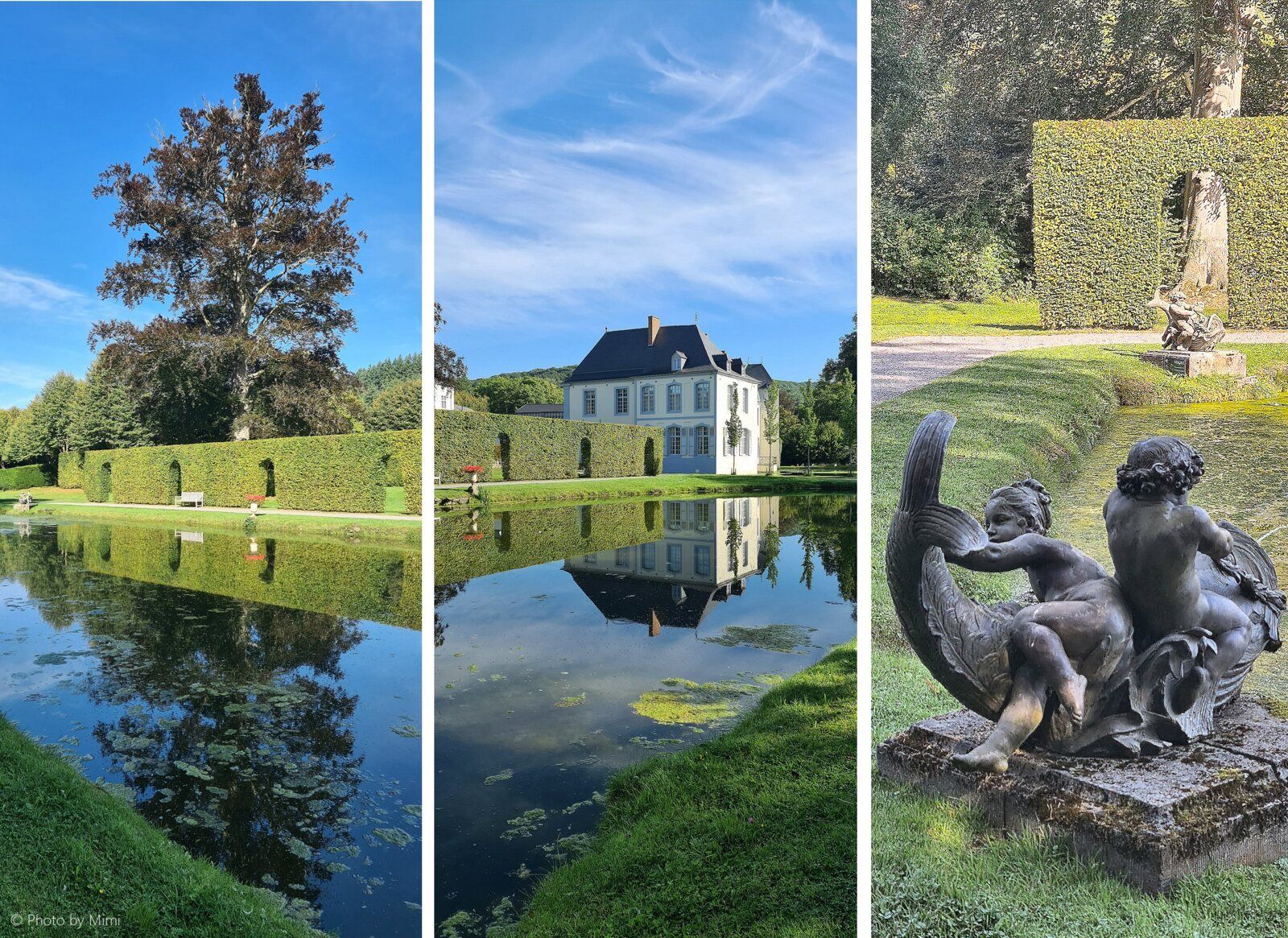 Balade aux .. Jardins d'eau d'Annevoie