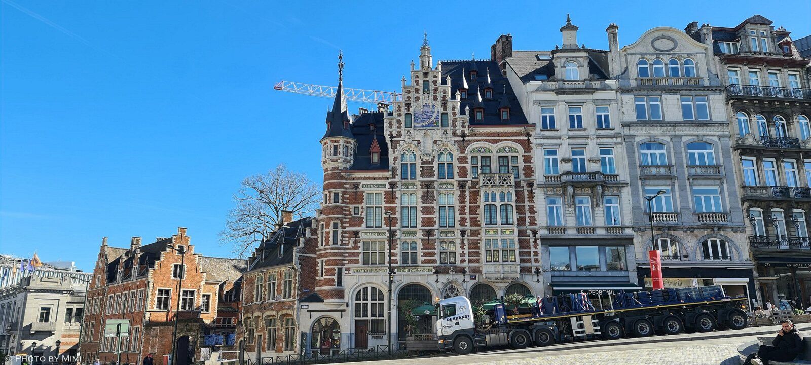 Visite .. l'expo Folon, dans les rues de Bruxelles